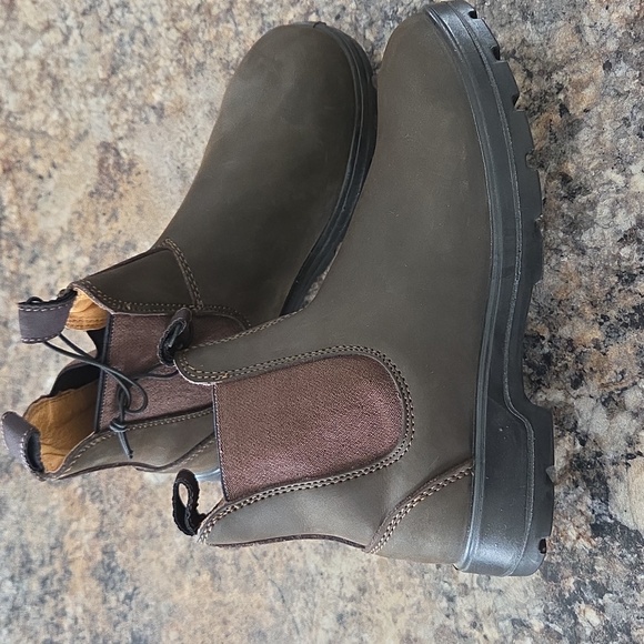 Aquatherm Size 8 Women's NEW Leather Brown Chelsea Boots - Picture 10 of 10